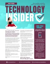May 2025 Technology Insider newsletter cover