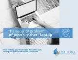Cover of the archived Cyber Shift work-from-home security guide