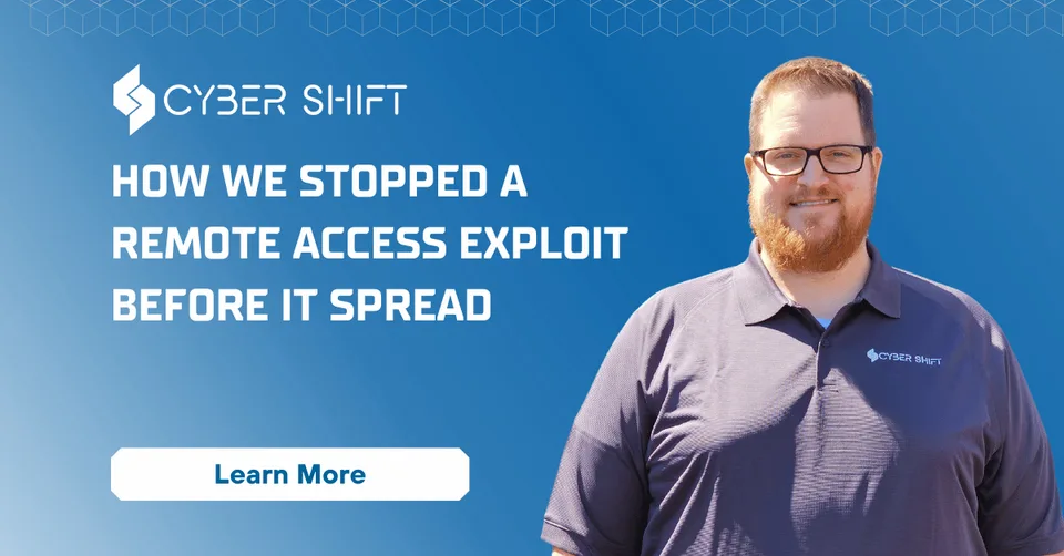 John Wheeler beside the remote access incident case-study title John Wheeler beside the remote access incident case-study title