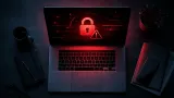 Illustration of a locked computer screen with a red padlock
