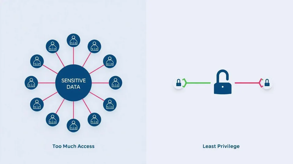 Diagrams of connected accounts and protected access Diagrams of connected accounts and protected access